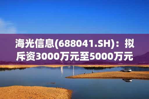 海光信息(688041.SH)：拟斥资3000万元至5000万元回购股份 第1张