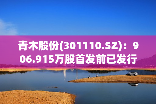 青木股份(301110.SZ)：906.915万股首发前已发行股份将于9月11日实际可上市流通 第1张