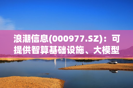 浪潮信息(000977.SZ)：可提供智算基础设施、大模型、大数据分析等方向的AI一体化全栈解决方案 第1张