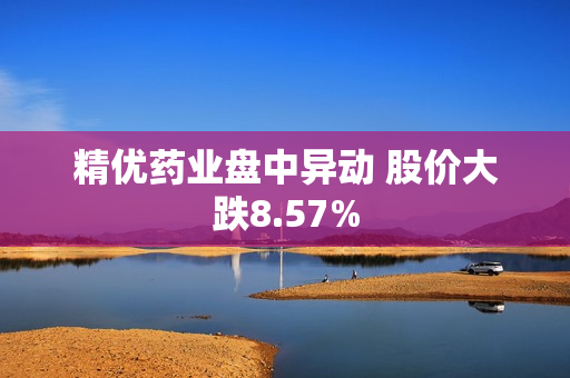 精优药业盘中异动 股价大跌8.57%