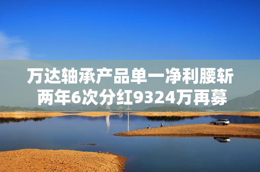 万达轴承产品单一净利腰斩 两年6次分红9324万再募4000万补血