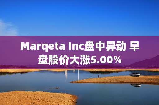 Marqeta Inc盘中异动 早盘股价大涨5.00%