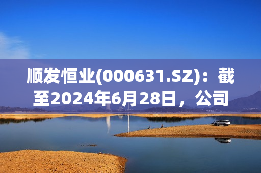 顺发恒业(000631.SZ)：截至2024年6月28日，公司股东总人数为32484户