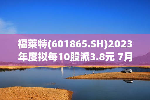 福莱特(601865.SH)2023年度拟每10股派3.8元 7月19日除权除息 第1张