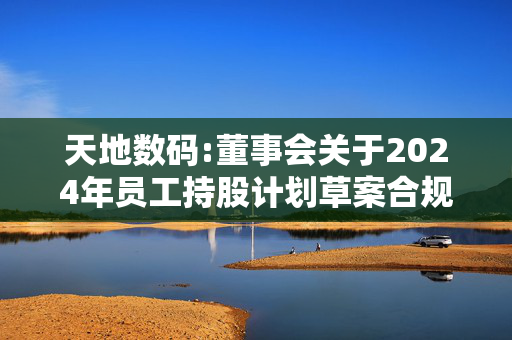 天地数码:董事会关于2024年员工持股计划草案合规性说明