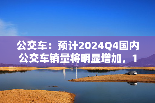 公交车：预计2024Q4国内公交车销量将明显增加，12月为高点