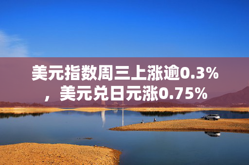 美元指数周三上涨逾0.3%，美元兑日元涨0.75%