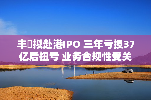 丰巣拟赴港IPO 三年亏损37亿后扭亏 业务合规性受关注