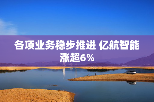 各项业务稳步推进 亿航智能涨超6% 第1张