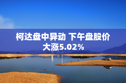 柯达盘中异动 下午盘股价大涨5.02% 第1张