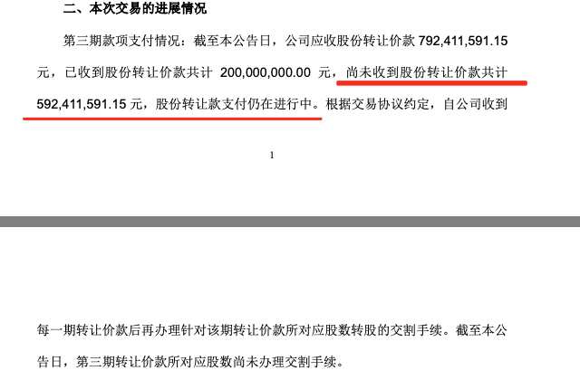 王健林好友又延迟支付？永辉超市：5.9亿元尚未收到！ 第3张