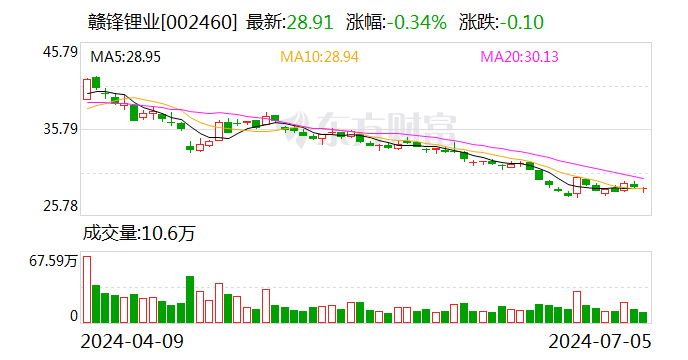 赣锋锂业：公司及董事长李良彬等收到行政处罚决定书 第1张